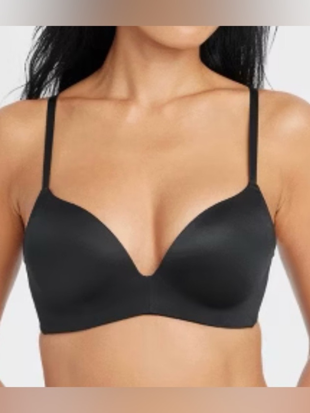 Auden Push-Up Wirefree Bra in Black Size 36D